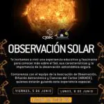 Observación Solar - C3Tec
