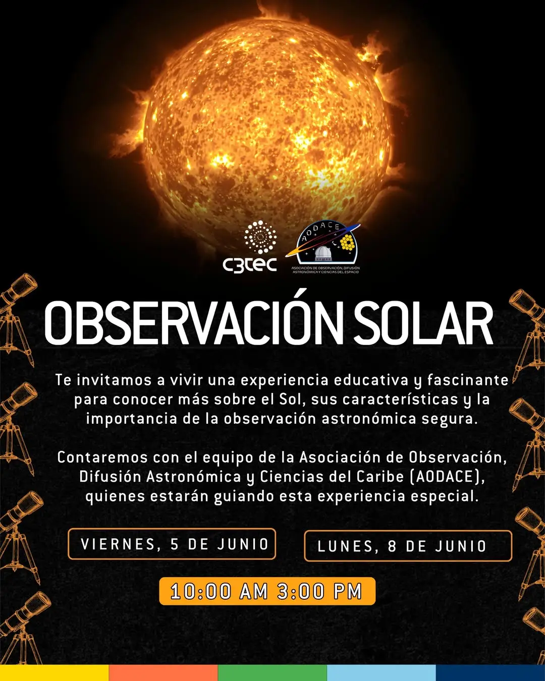 Observación Solar - C3Tec