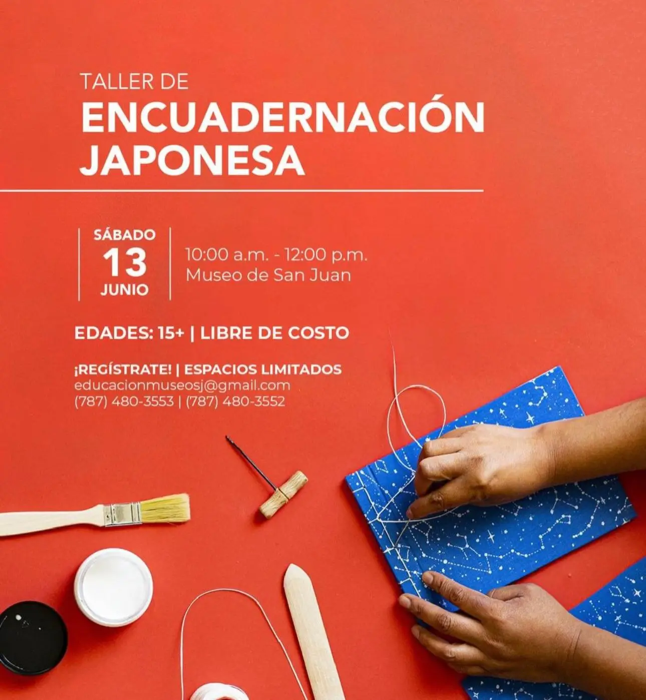 Encuadernación Japonesa - Museo de San Juan