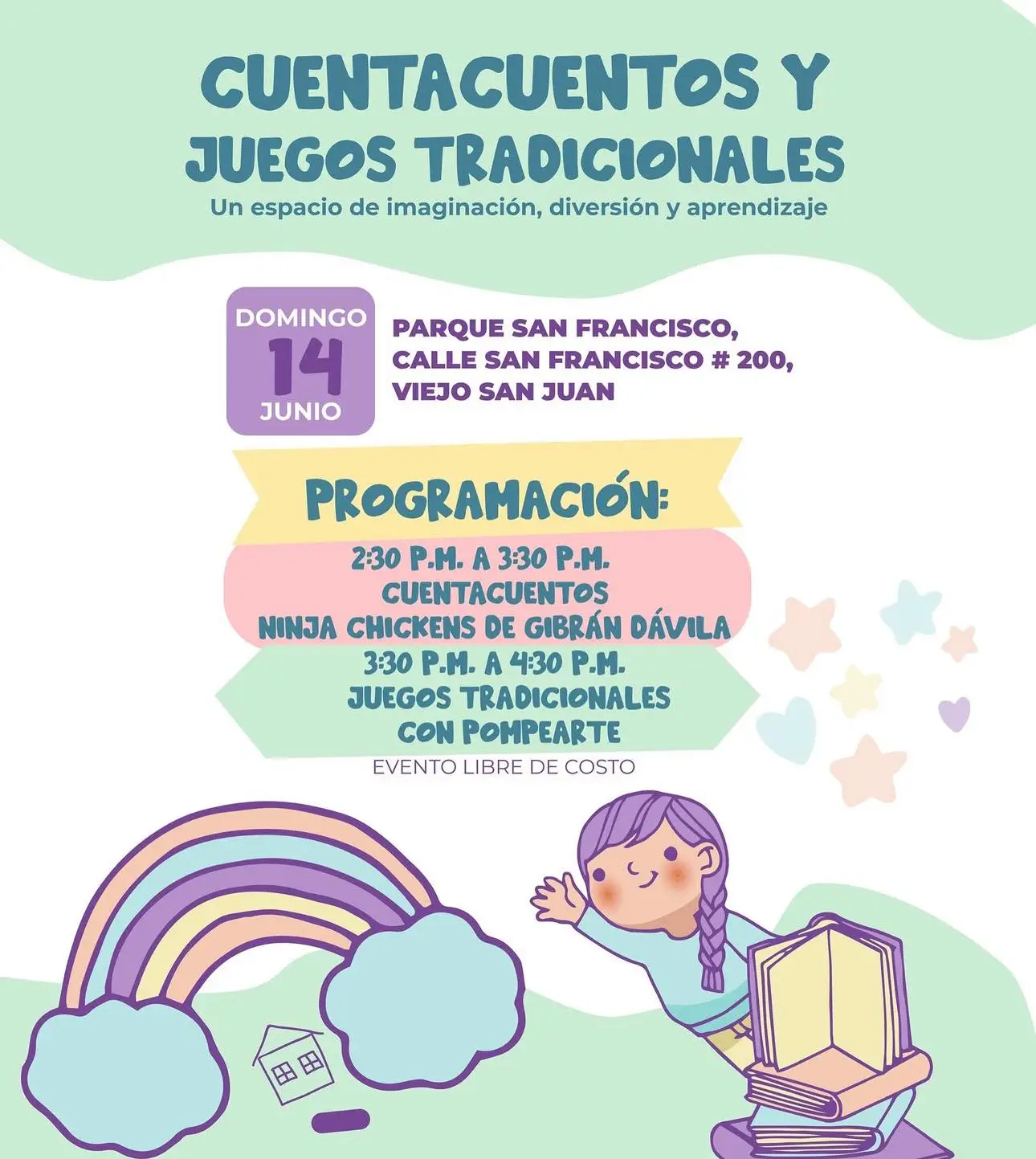 Cuentacuentos y Juegos Tradicionales