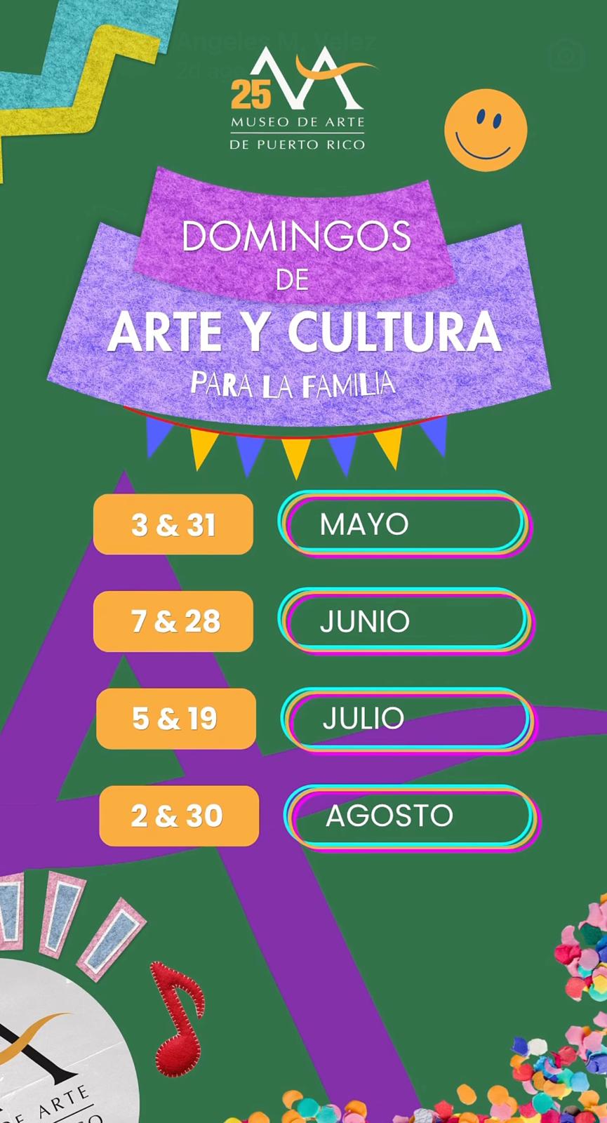 Domingos: Arte y Cultura para la Familia - Museo de Arte de Puerto Rico