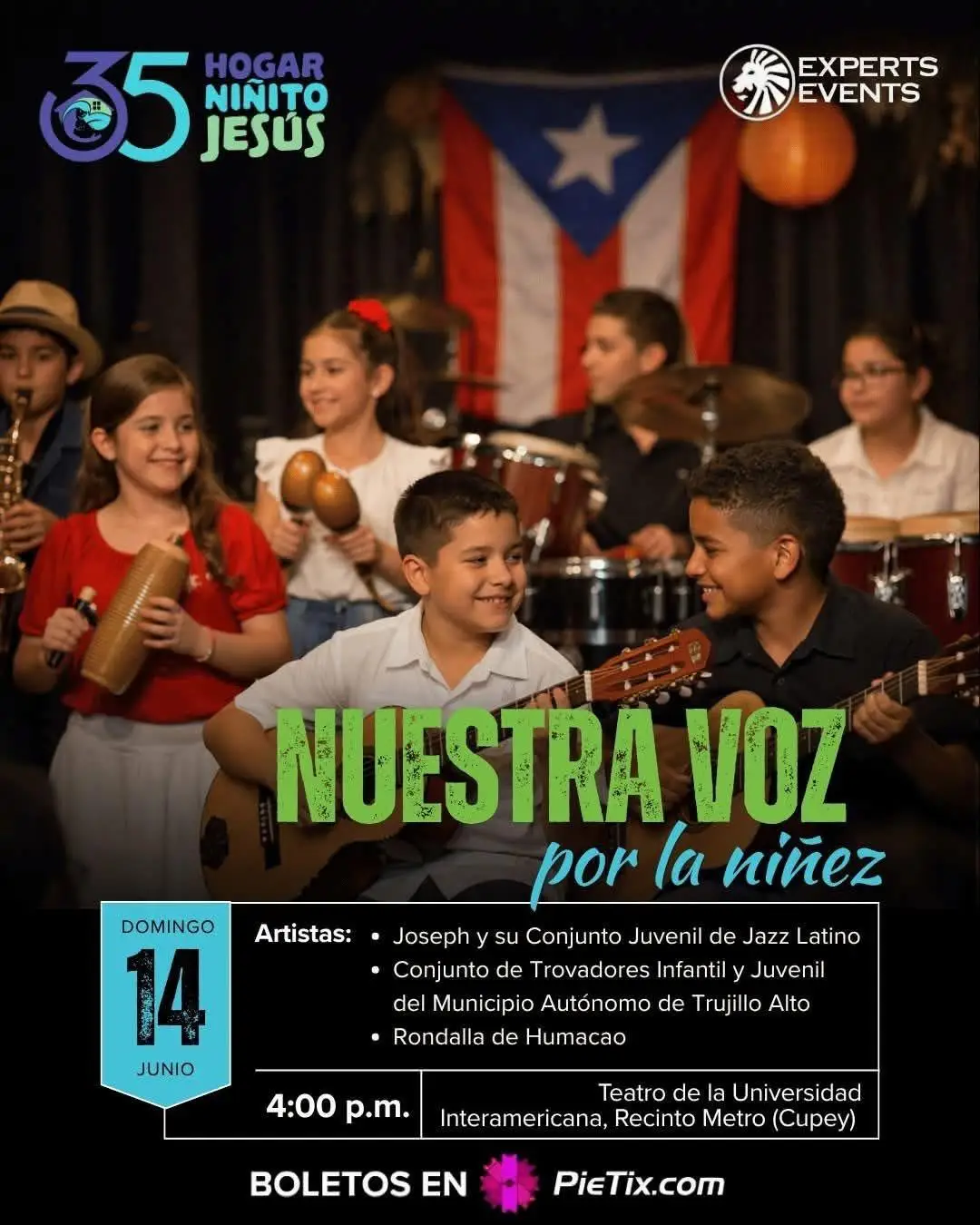 Concierto Nuestra Voz por la Niñez - Fundación Hogar Niñito Jesús