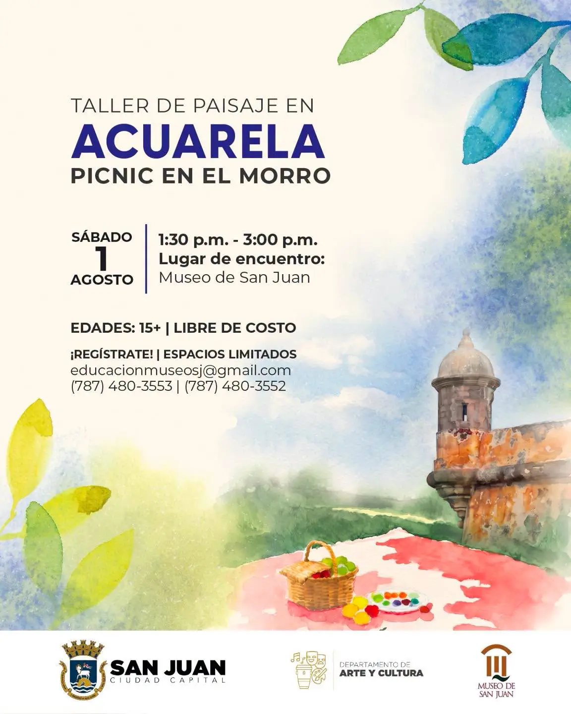 Acuarela - Museo de San Juan