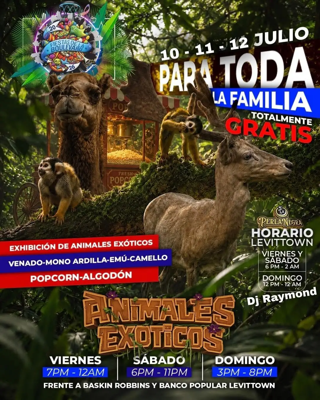 Animales Exóticos - La Perla Negra