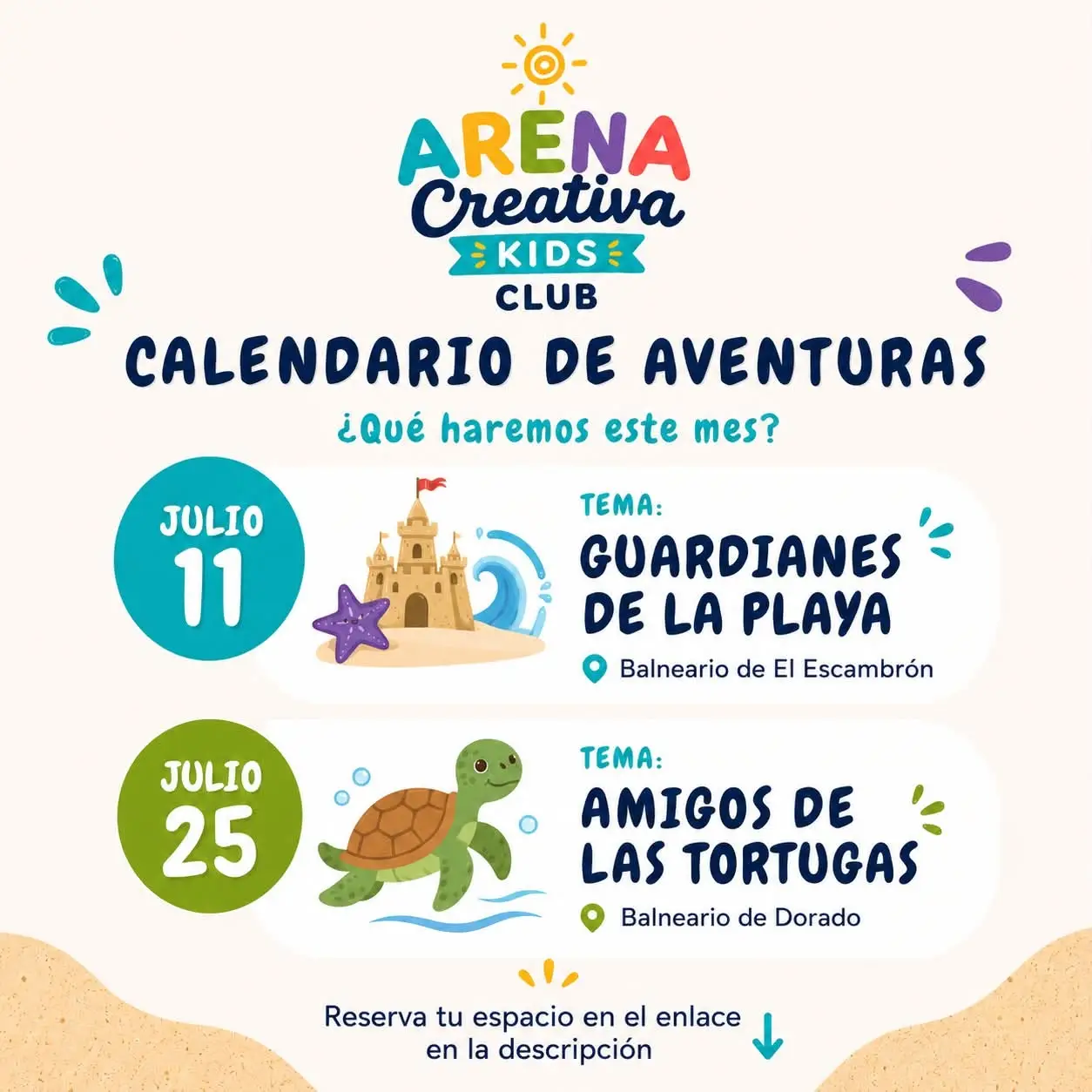 Guardianes de la Playa - Arena Creativa
