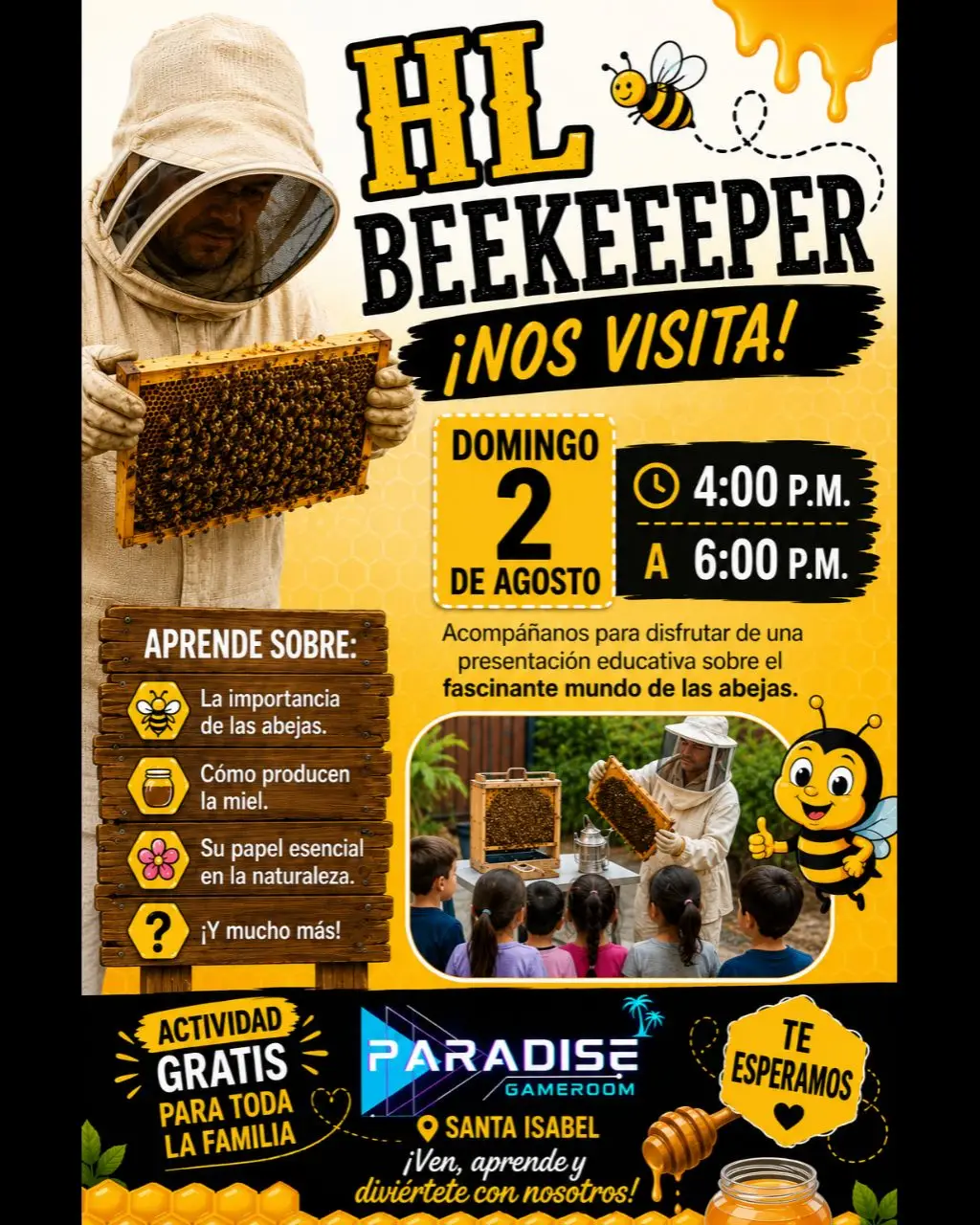 El Mundo de las Abejas - Paradise Game Room