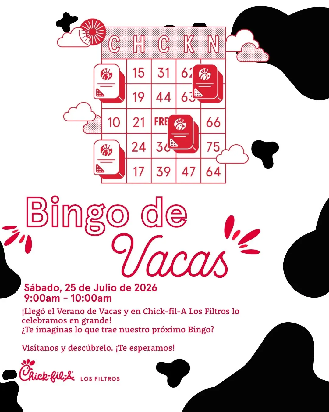 Bingo - Chick-fil-A (Los Filtros)