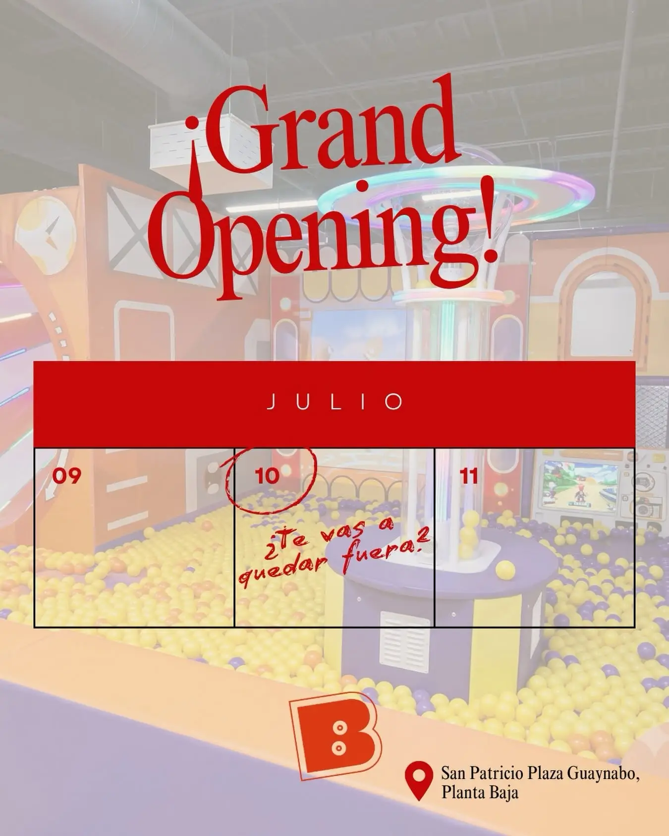 Grand Opening - Brincos