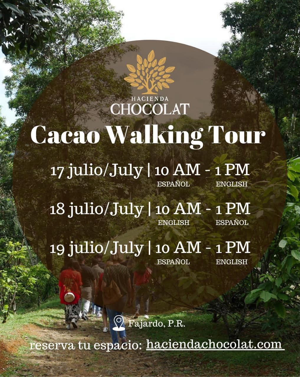 Cacao Walking Tour - Hacienda Chocolat