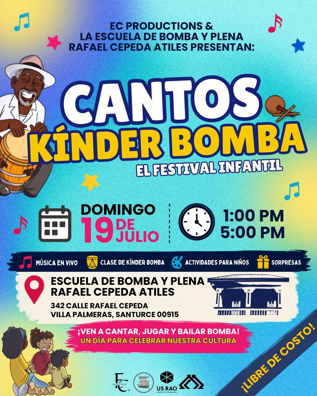 Cantos Kínder Bomba - El Festival Infantil