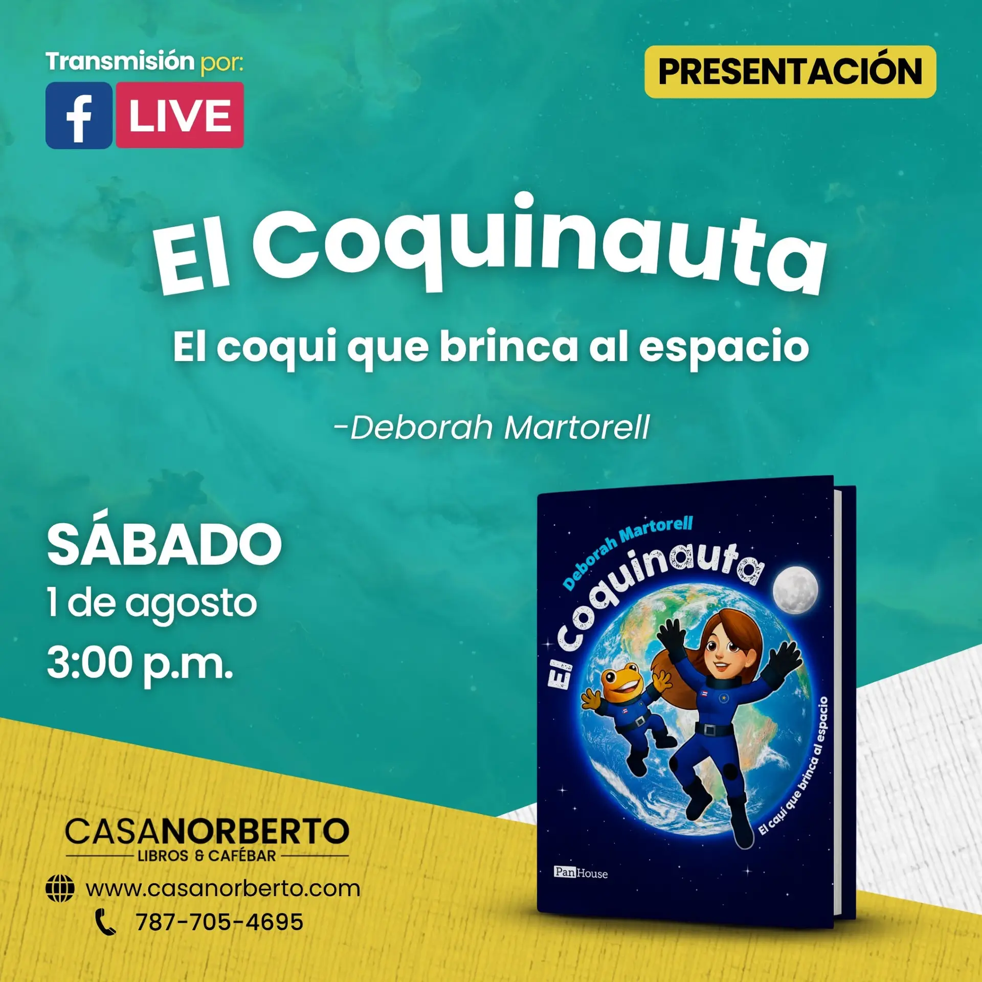 Presentación del libro: “El coquinauta” - Librería Casa Norberto
