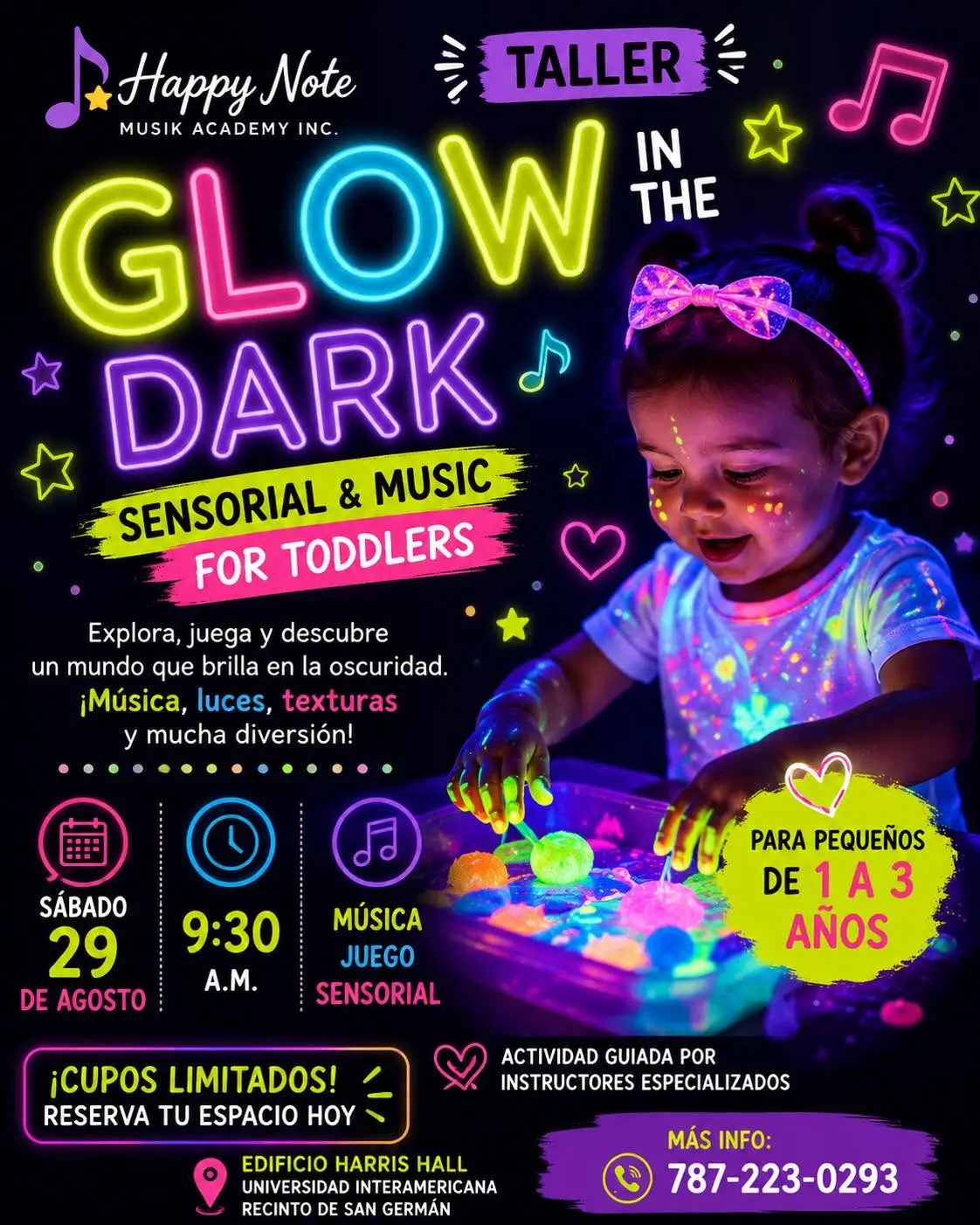 Taller in the Glow Dark - Happy Note Musik Academy