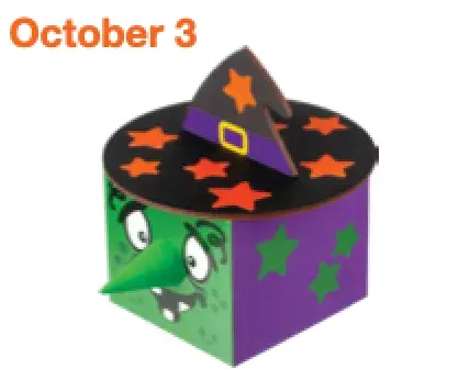 "Witch Candy Box" - Home Depot