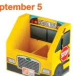 "School Bus Organizer" - Home Depot