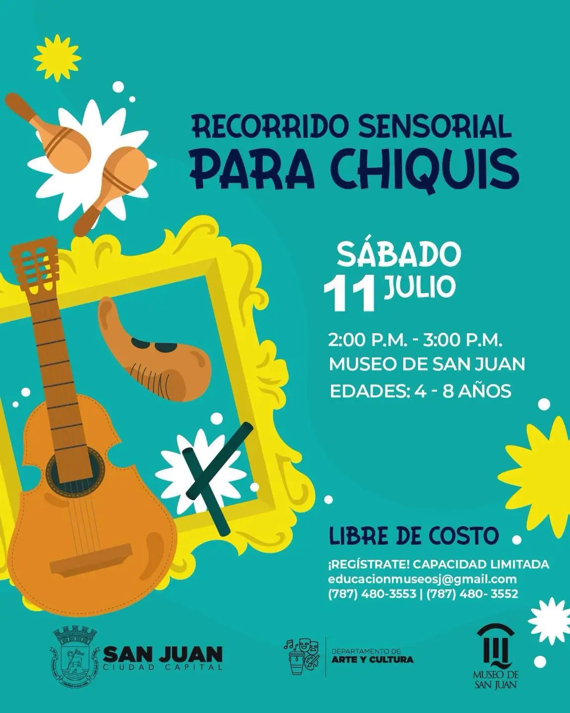 Recorrido Sensorial para Chiquis - Museo de San Juan