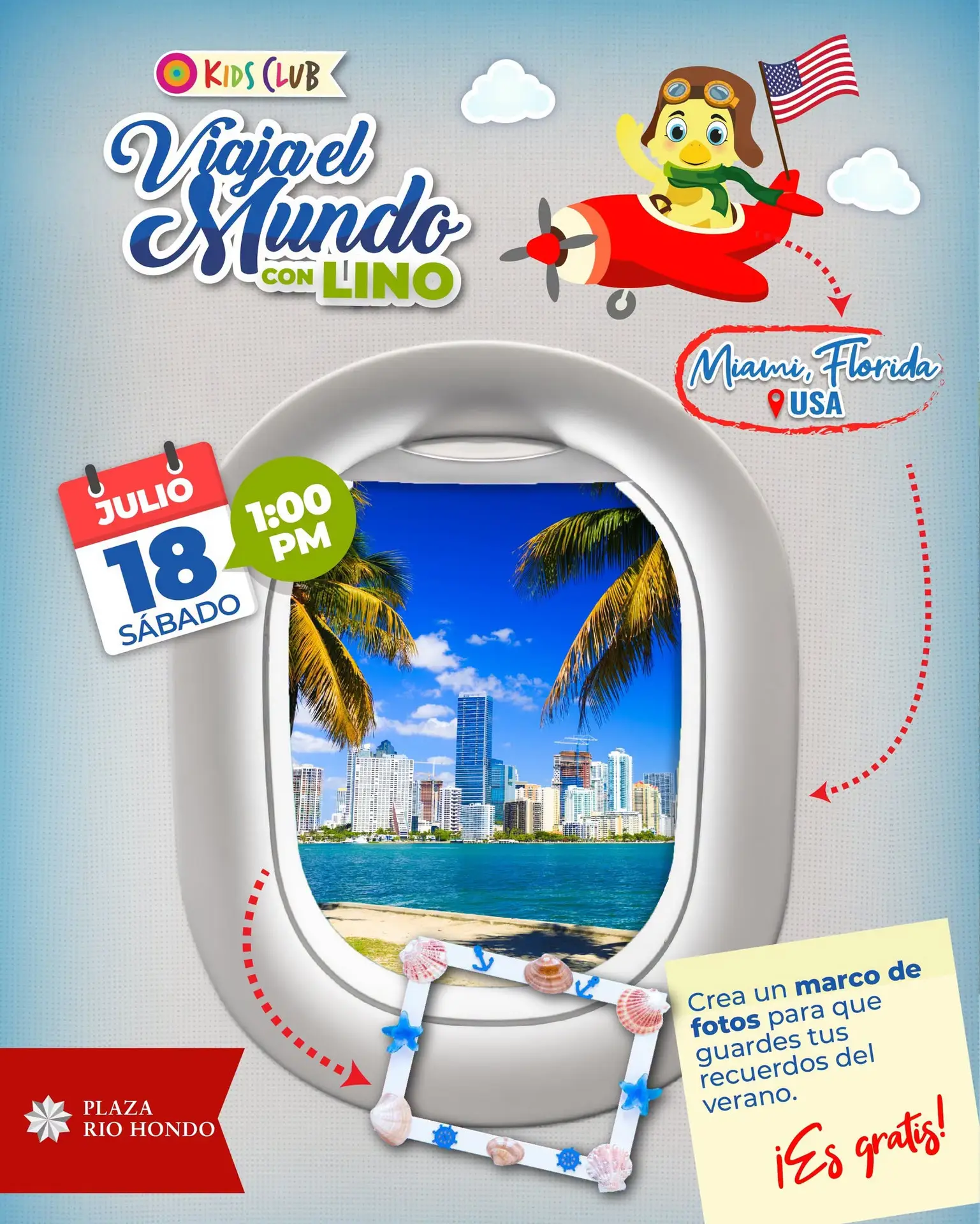 Viaja el Mundo con Lino: Miami, Florida - Plaza Río Hondo
