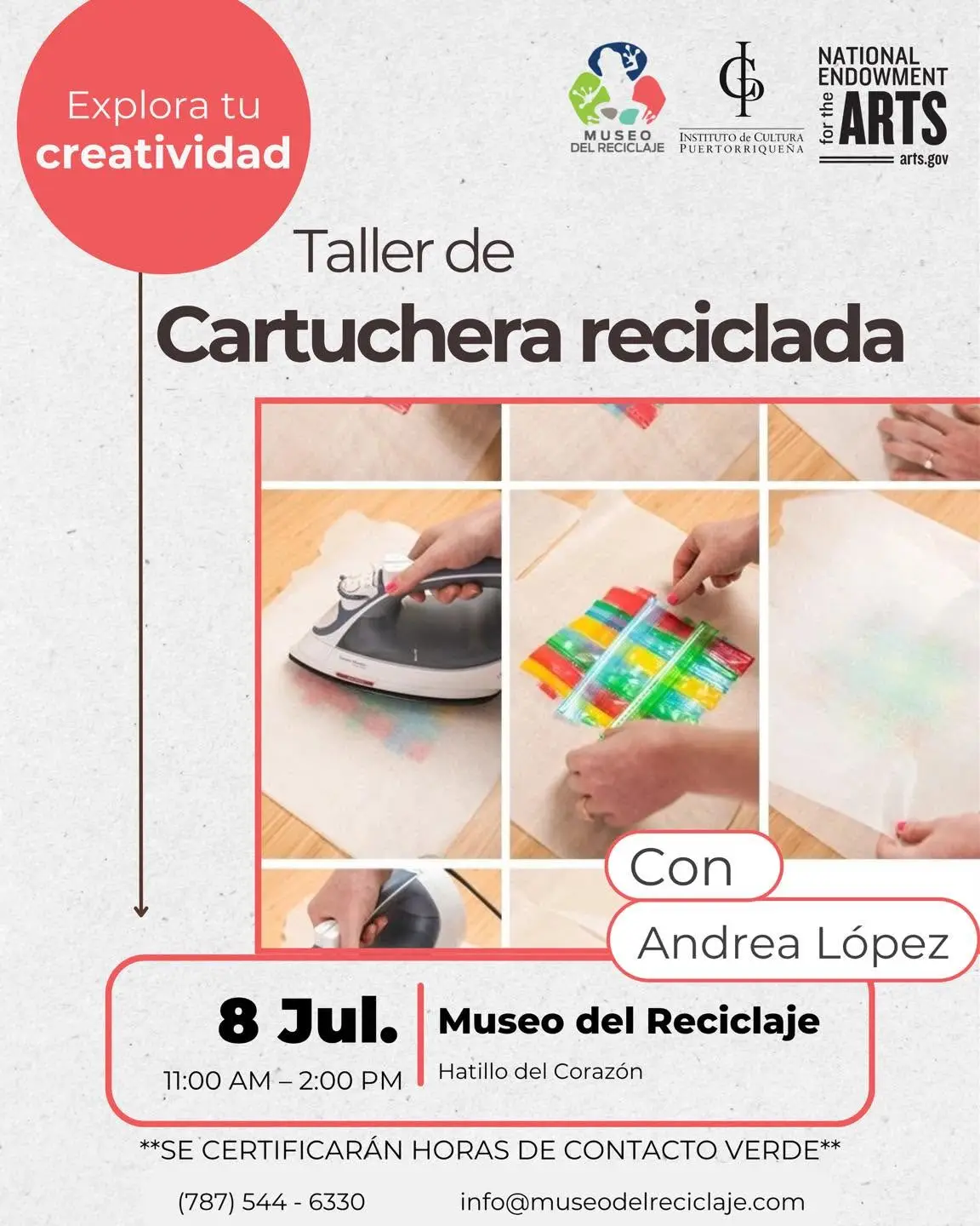 Taller: Cartuchera Reciclada  - Museo del Reciclaje