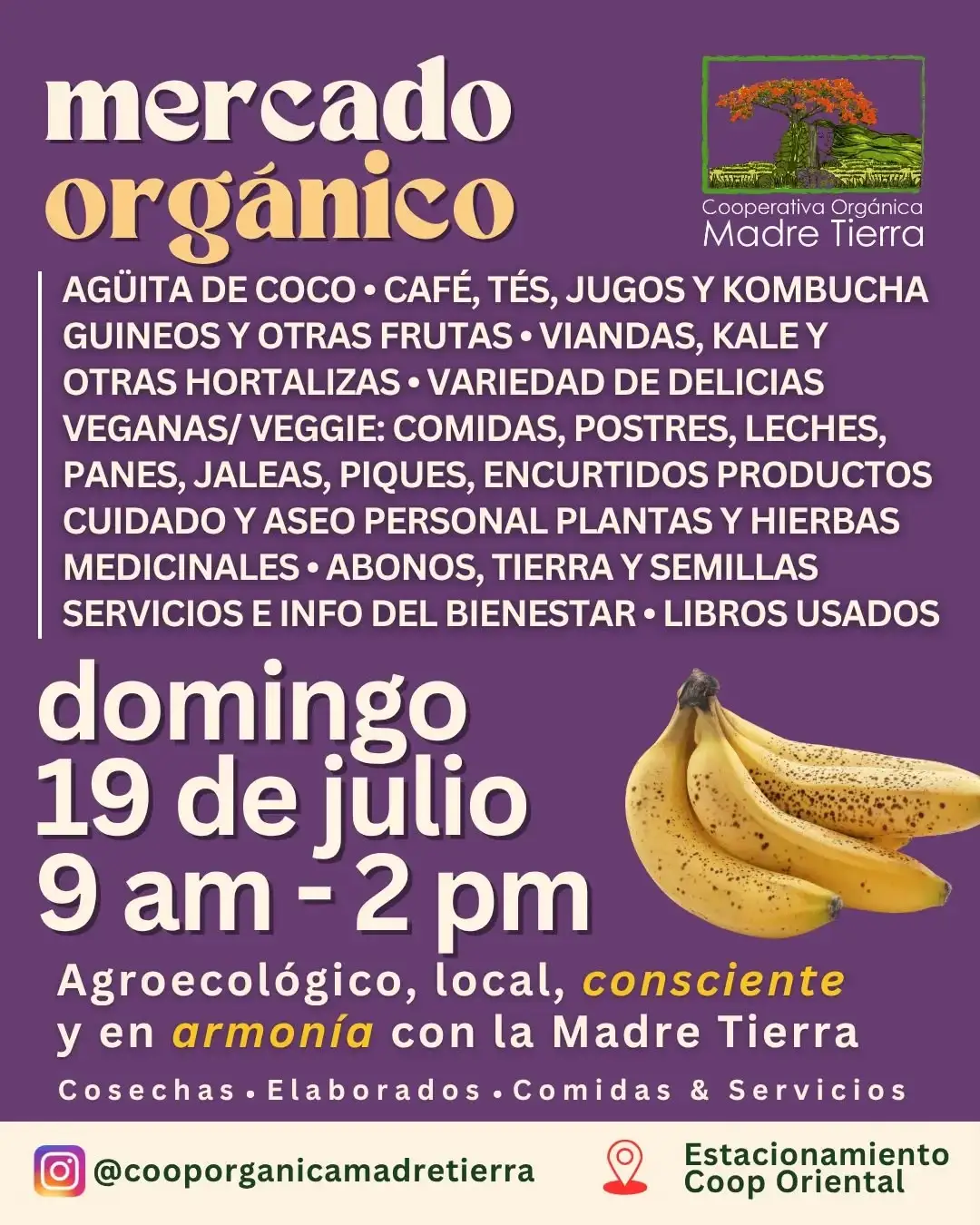 Mercado Orgánico Roosevelt - Cooperativa Orgánica Madre y Tierra