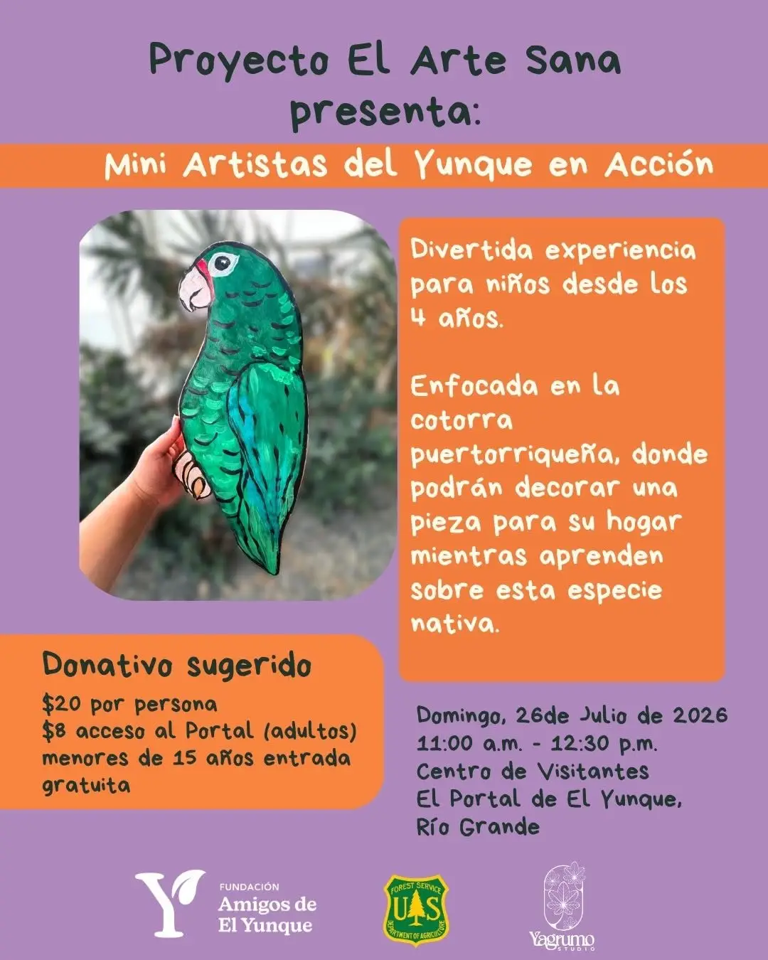 Mini artistas del Yunque en Acción - El Portal de El Yunque