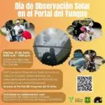 Día de Observación Solar - El Portal de El Yunque