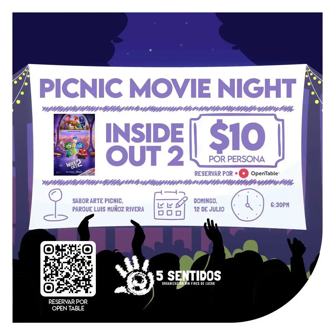 Picnic Movie Night - 5 Sentidos