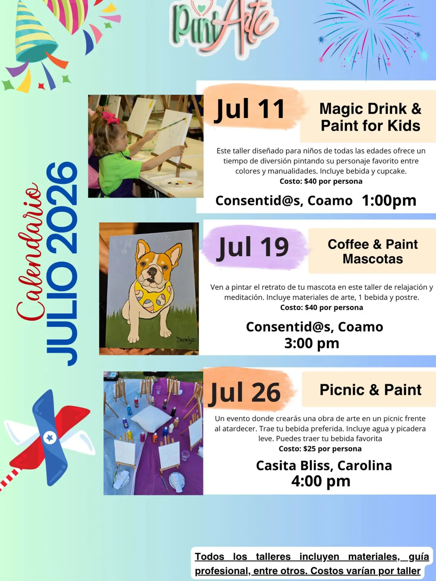 Coffee & Paint Mascotas - PintArte