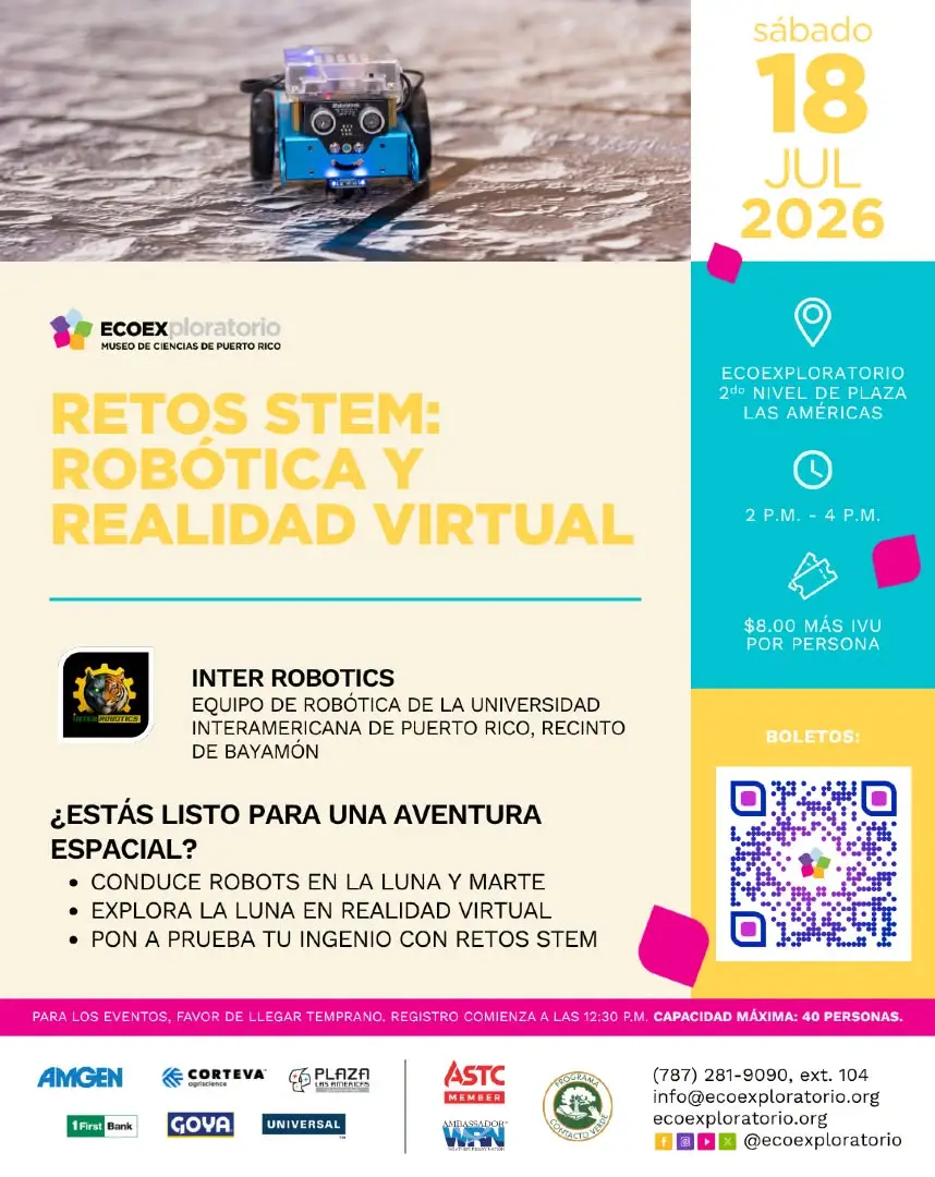 Retos STEM: Robótica y Realidad Virtual - EcoExploratorio