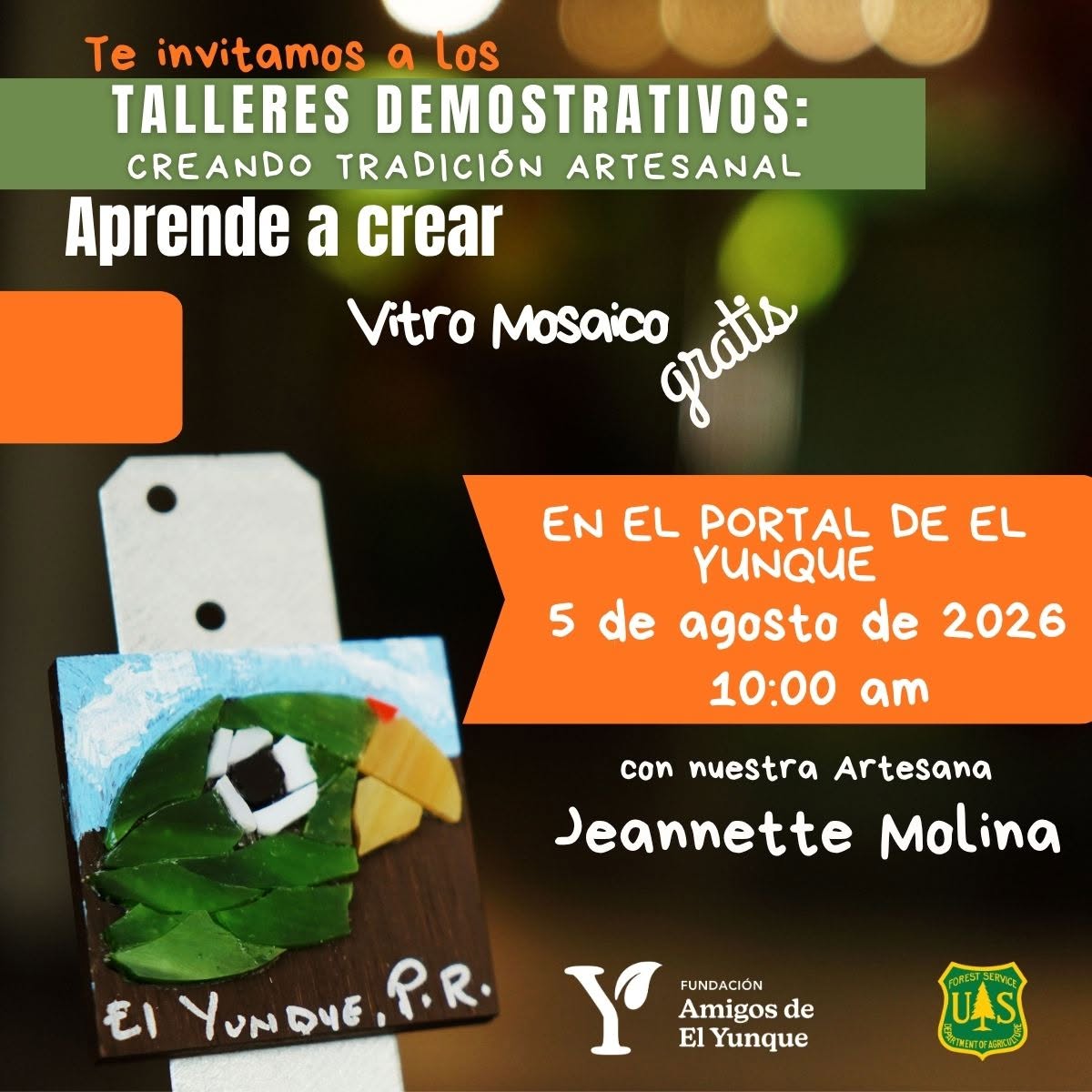 Vitro Mosaico - El Portal de El Yunque
