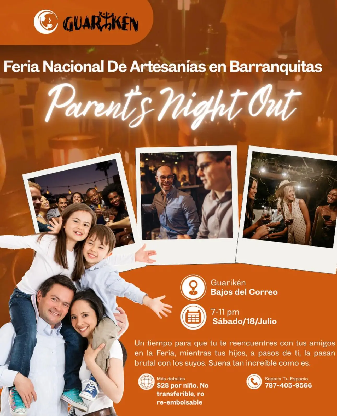 Parents Night Out - Guarikén