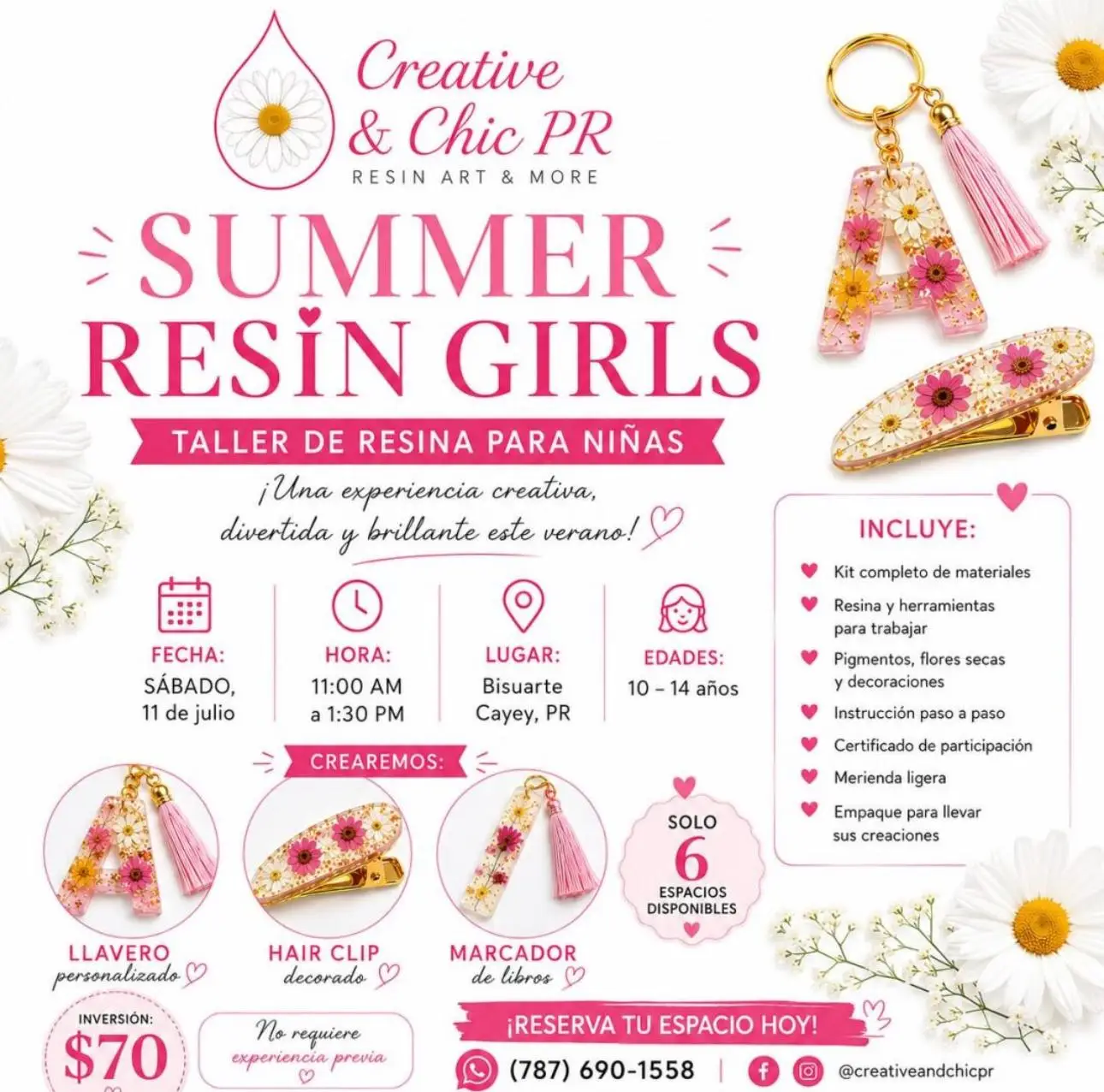 Summer Resin Girls - Creative & Chic PR
