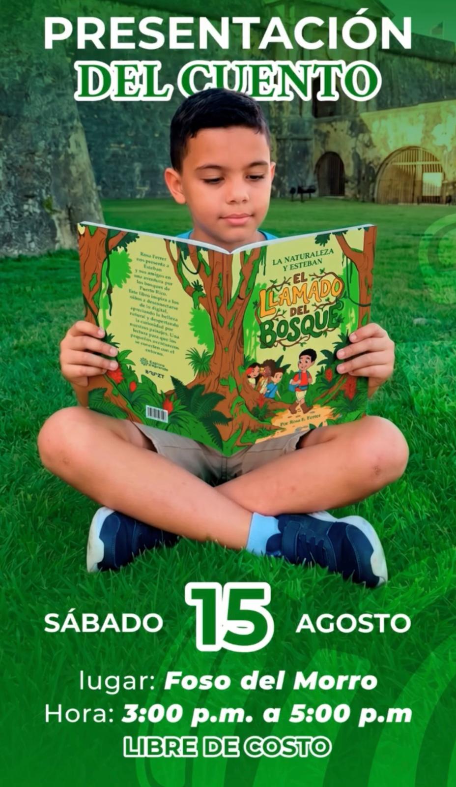 Lectura para niños en el Morro