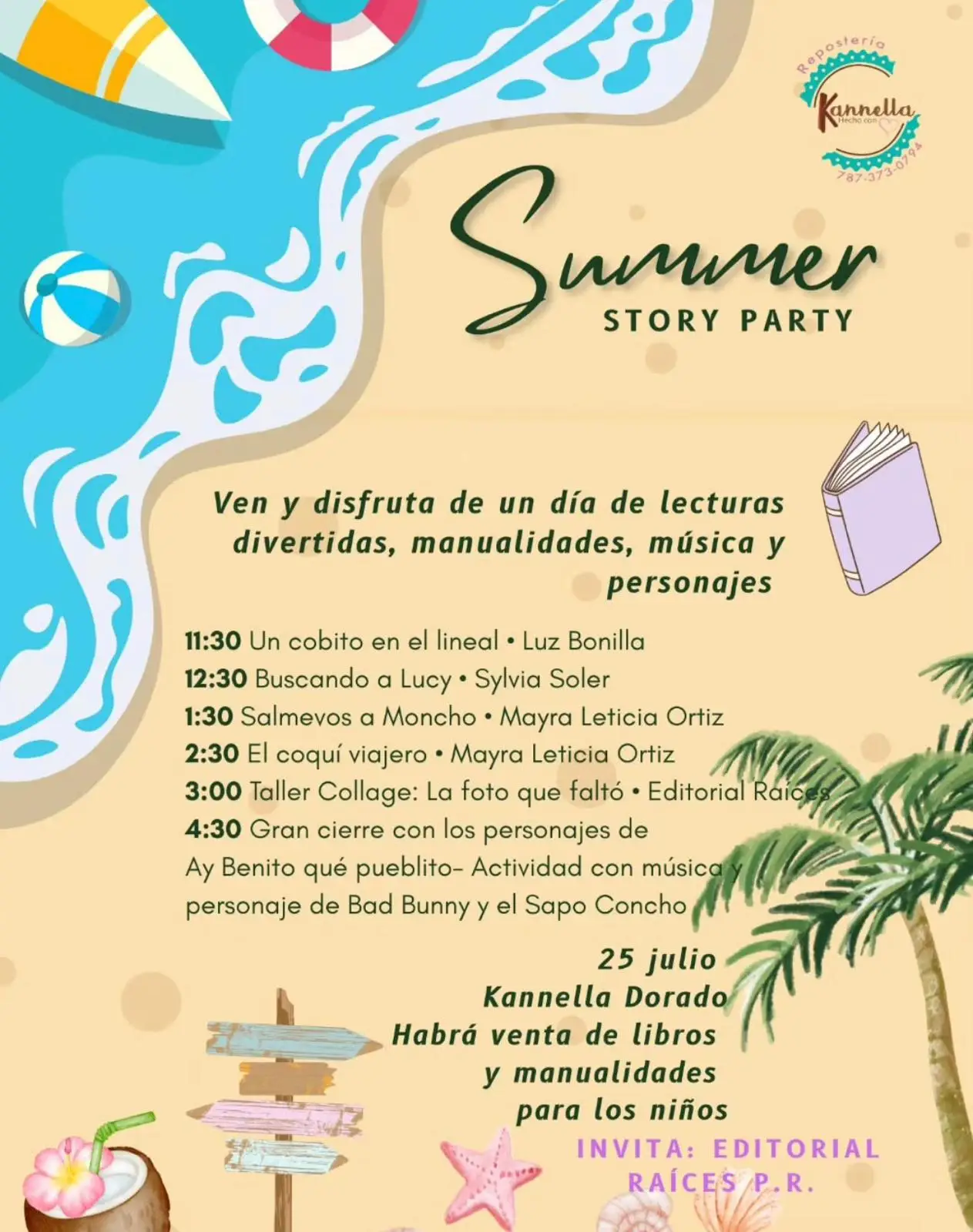 Summer Story Party - Editorial Raíces