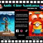 Auto Cine Santana: "Moana" y "Minions"