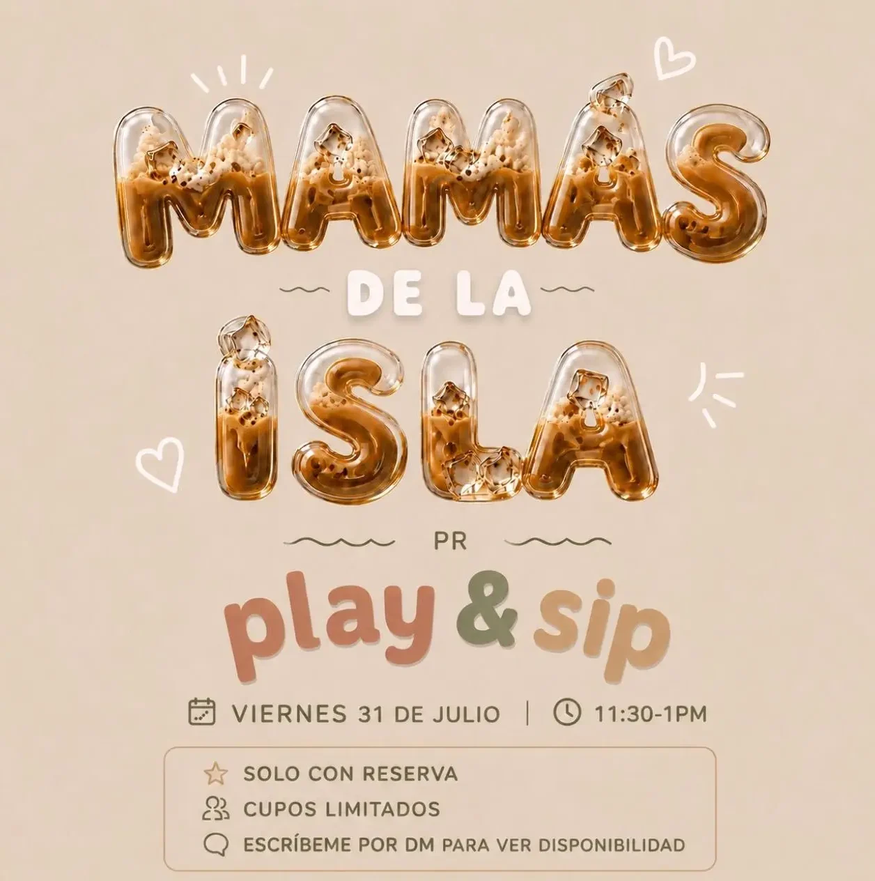 Mamás del Isla - Play & Sip
