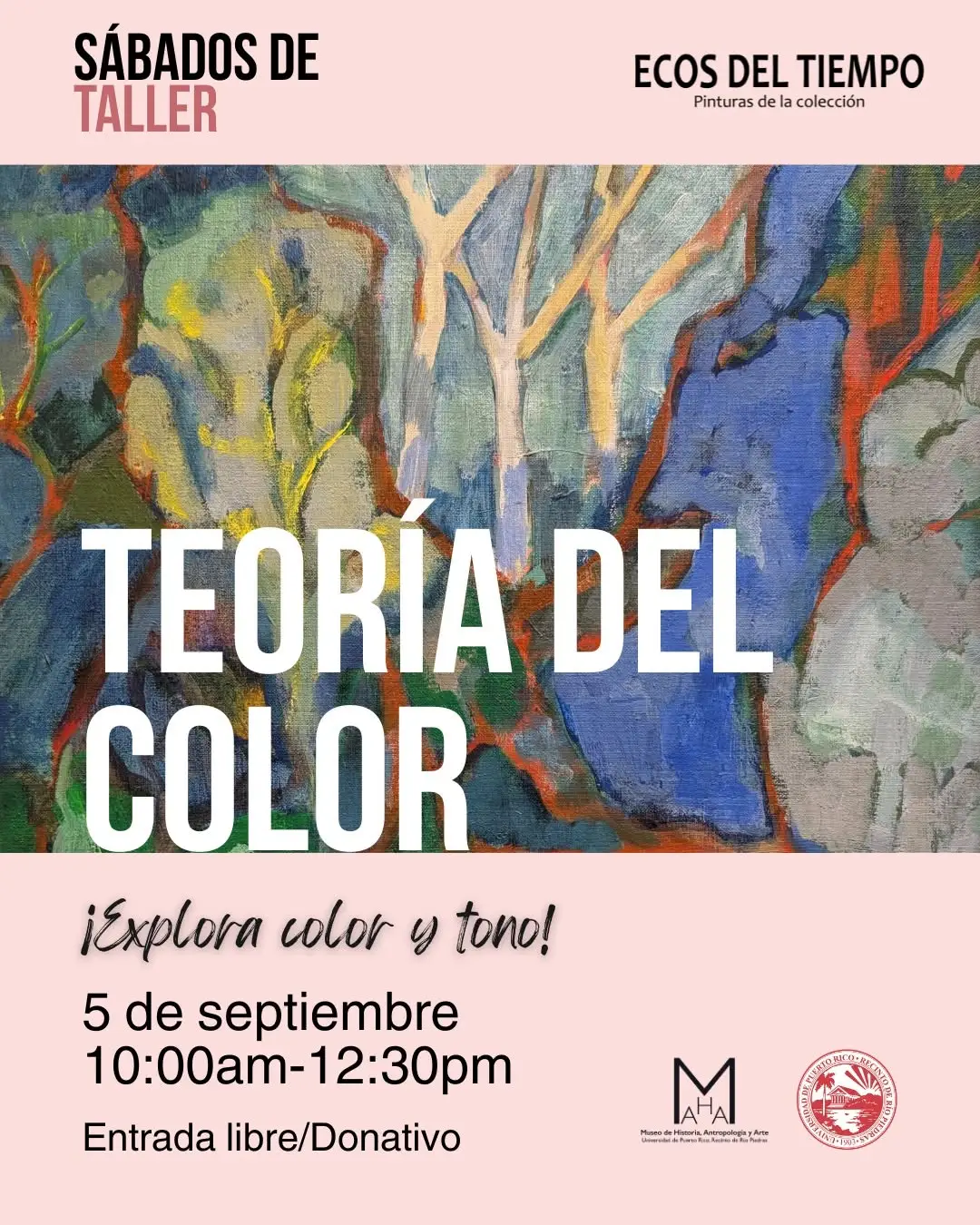 Sábado de Taller: Teoría del Color - Museo de Historia, Antropología y Arte