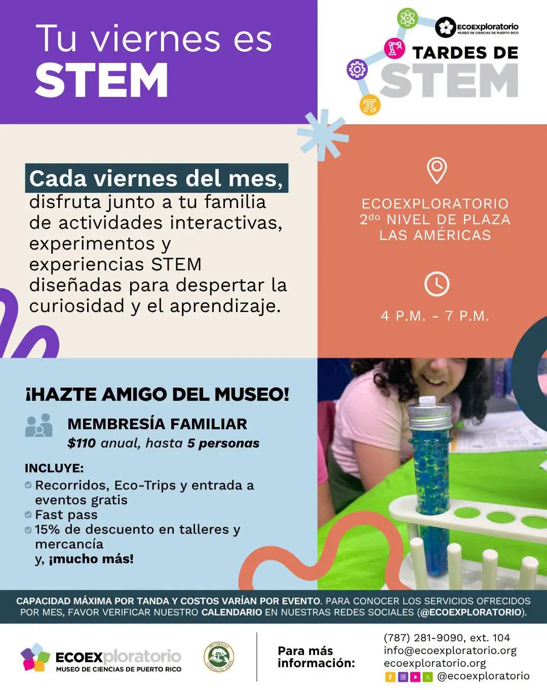 Tu viernes es STEM - EcoExploratorio