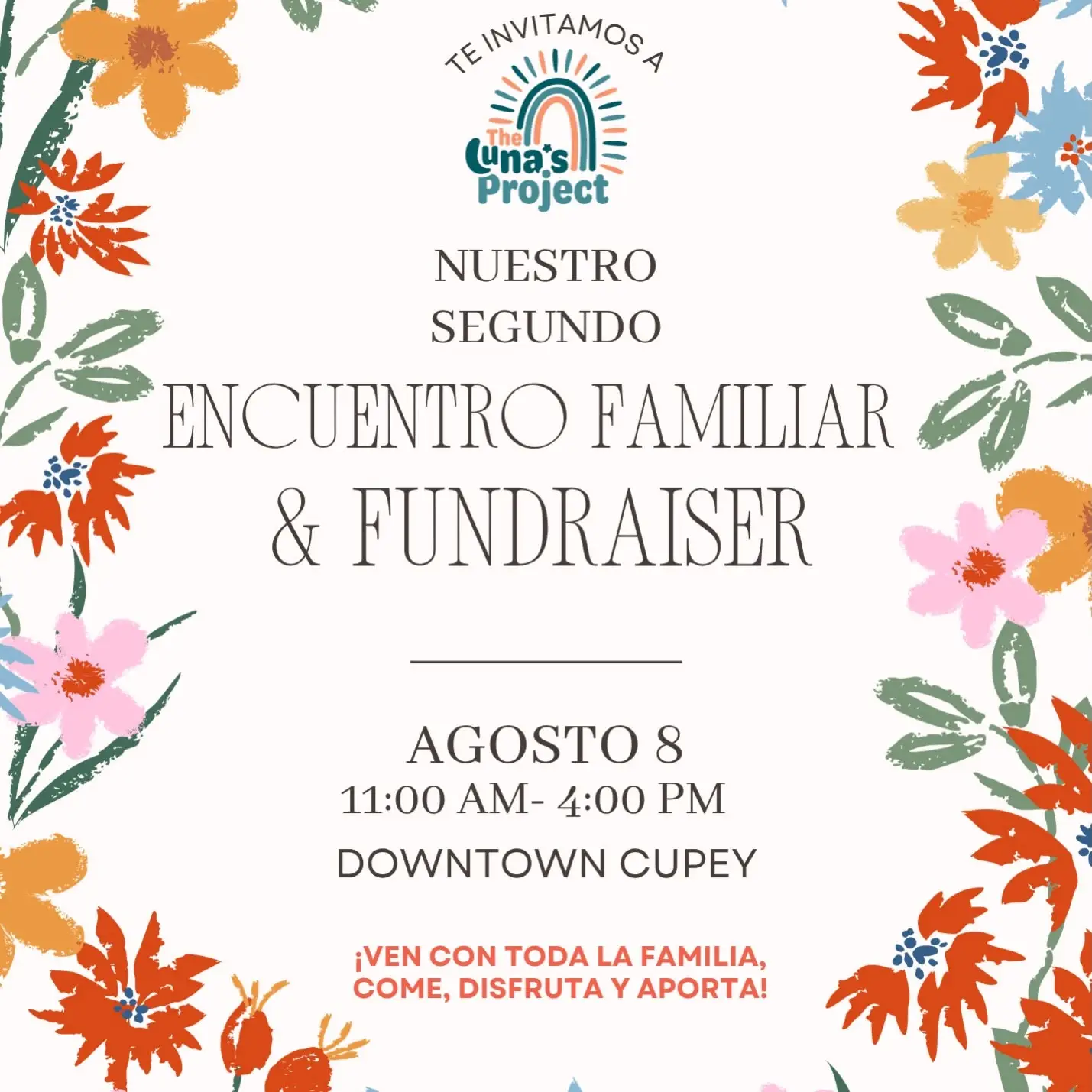 Encuentro Familiar & Fundraiser - The Luna's Project