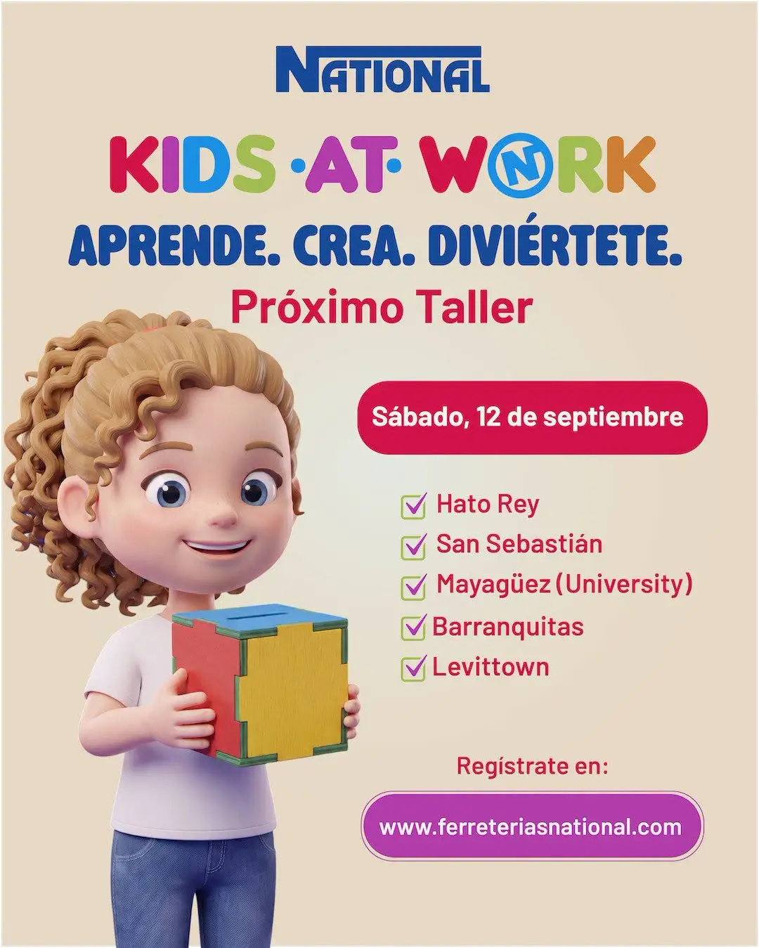 Kids at Work - Ferreterías National