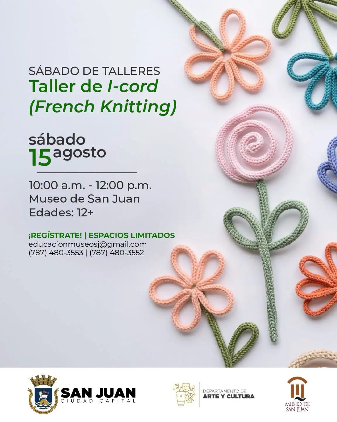 Taller de I-cord - Museo de San Juan