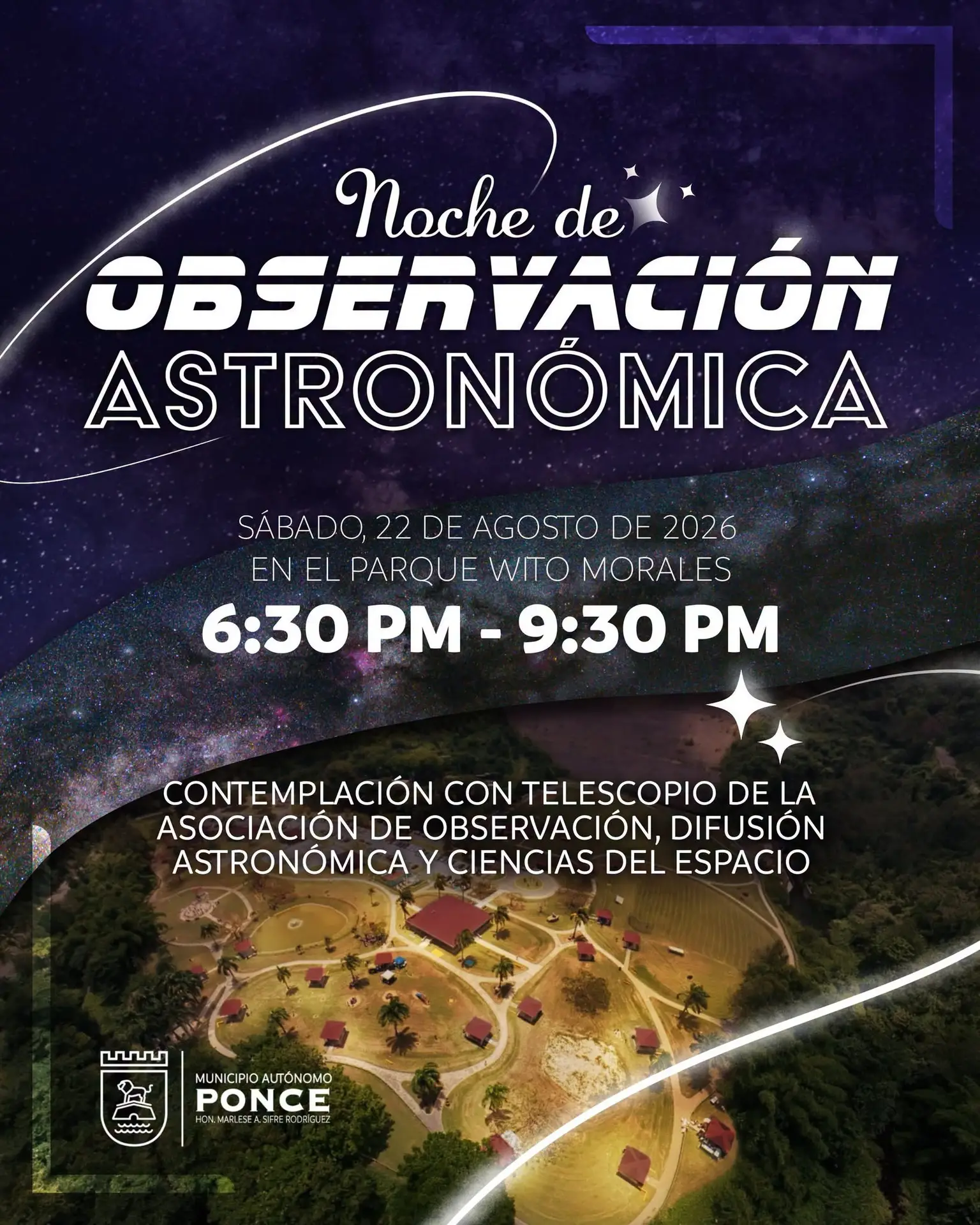 Noche de Observación Astronómica - Ponce