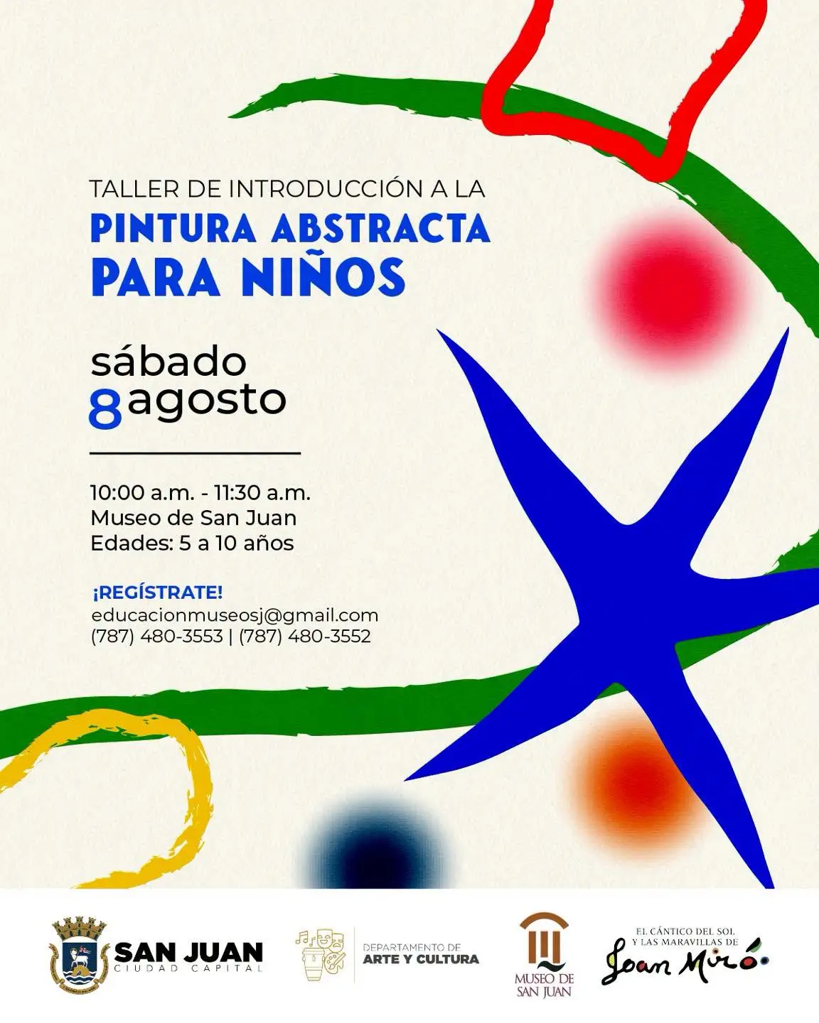 Pintura Abstracta para Niños - Museo de San Juan