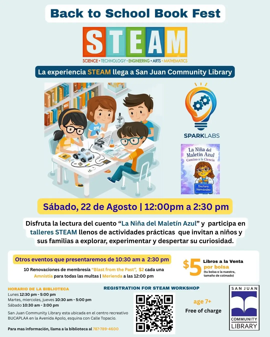 SparkLabs STEAM - San Juan Community Library