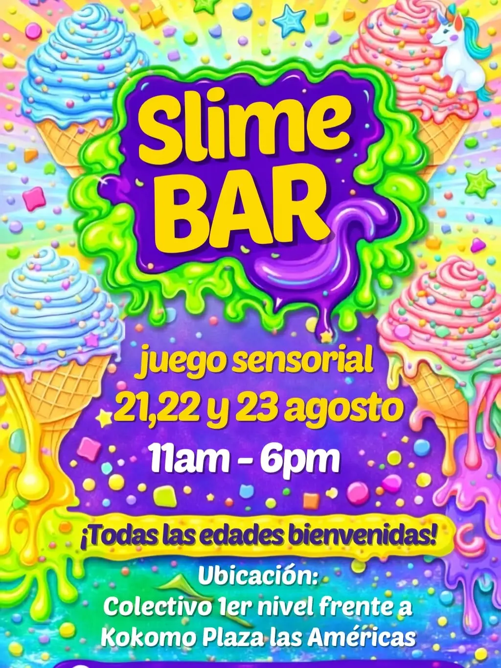 Slime Bar - Slime Party Workshop