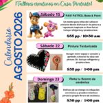 Calendario de Agosto - Pint Arte PR