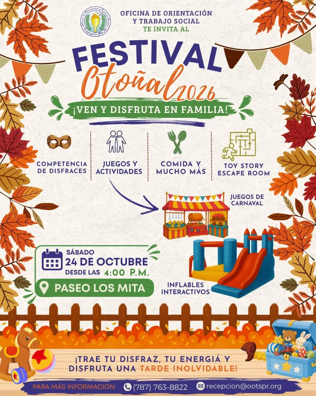 Festival Otoñal - Oficina de Orientación y Trabajo Social de la Congregación Mita