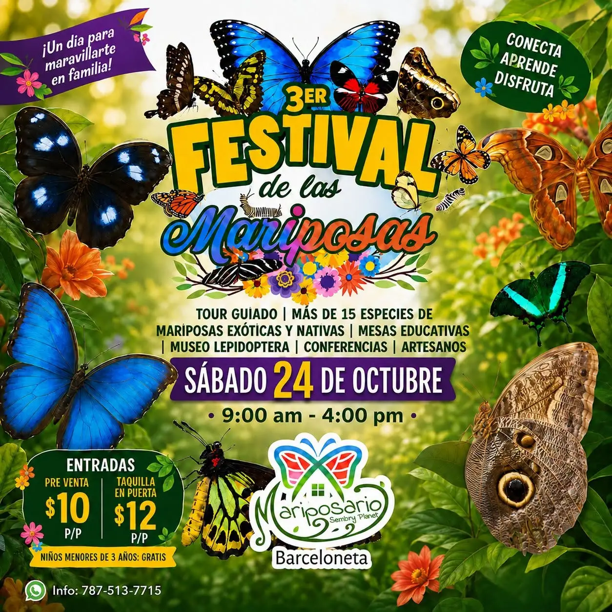 Festival de las Mariposas - Mariposario Sembry Planet
