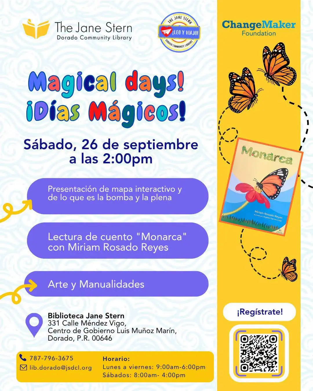 Días Mágicos - Biblioteca Jane Stern