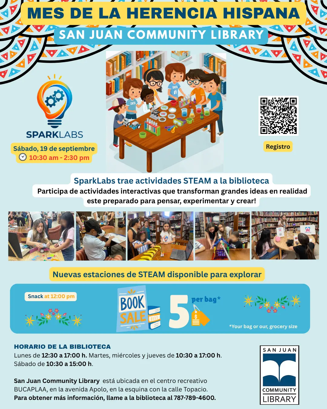 SparkLabs STEAM - San Juan Community Library