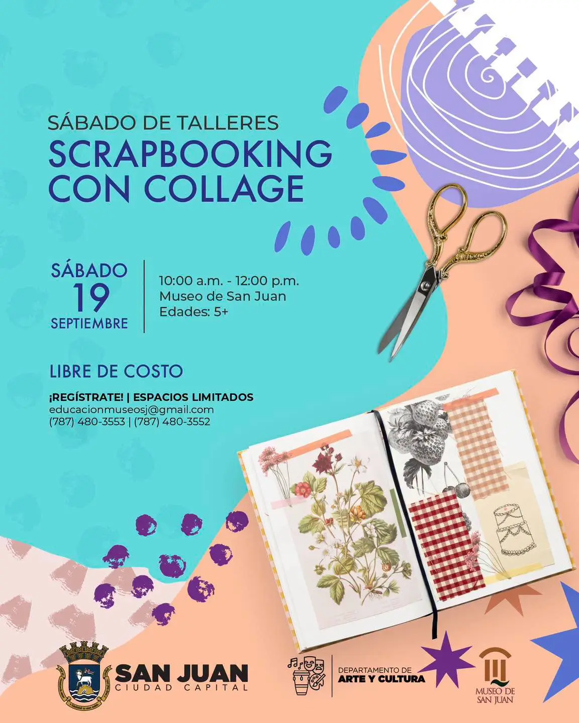 Scrapbooking con Collage - Museo de San Juan