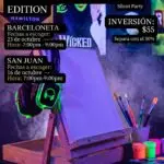 Glow in the Dark Broadway Paint & Silent Sing Along - Fortissimo Art Studio